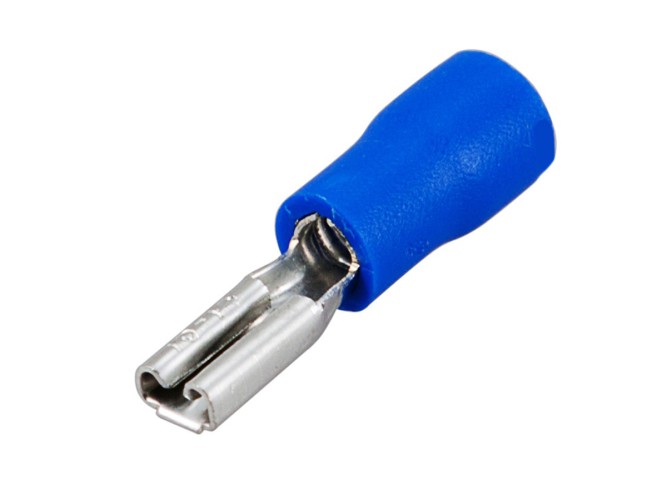 Автоклемма 2,8mm мама синяя АРК-346