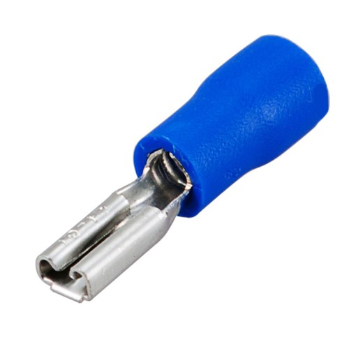 Автоклемма 2,8mm мама синяя АРК-346