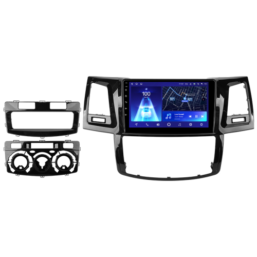 Установочный комплект Teyes для Toyota Fortuner 1 AN50 AN60 / HILUX Revo Vigo 2005-2007 (F2) 9"