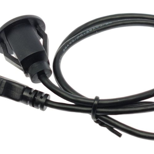 USB кабель для выноса разъема в салон (0,5м, 1*USB2.0) врезной