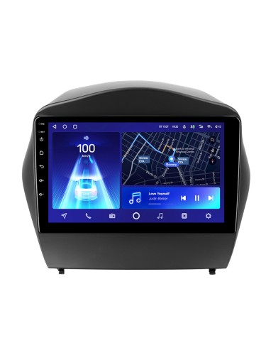 Штатная магнитола Teyes X1 Wi-Fi + 4G Hyundai Tucson 2 LM IX35 2009-2015 9" (Вариант АВ) (2+32Gb) авто с простой комплектацией или с 5" экраном