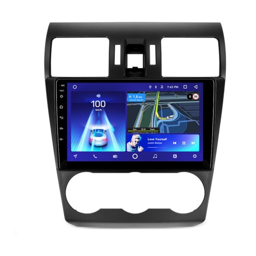 Штатная магнитола Teyes CC3L Subaru Forester 4 SJ 2012-2015 9" (Вариант A) авто без штатного усилителя звука