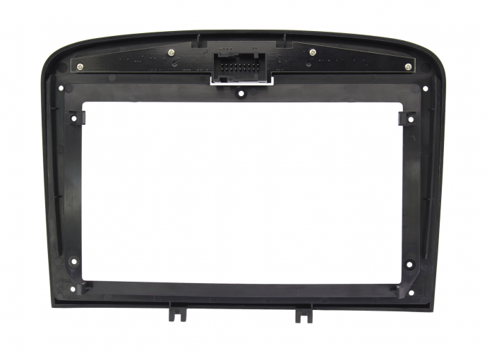 Рамка для установки в Peugeot 408 2012-2017, 308 2007-2013 9" (черная)