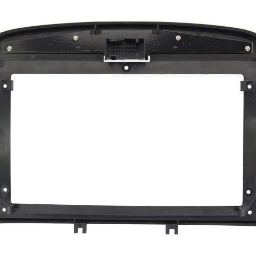 Рамка для установки в Peugeot 408 2012-2017, 308 2007-2013 9&quot; (черная)