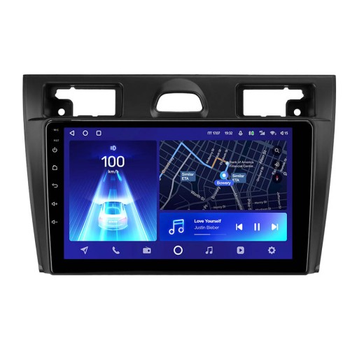 Штатная магнитола Teyes X1 Wi-Fi + 4G Ford Fiesta Mk VI 5 Mk5 2002-2008 9" (2+32Gb)