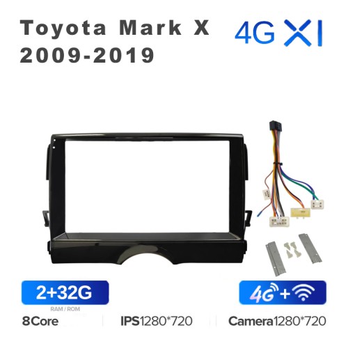 Штатная магнитола Teyes X1 Wi-Fi + 4G 10&quot; для Toyota Mark X 2009-2019