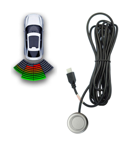 Сенсор для Wide Media APS-114SL задний серебристый