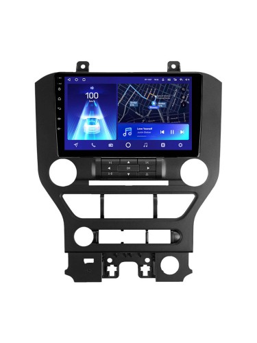Штатная магнитола Teyes X1 Wi-Fi + 4G Ford Mustang VI S550 2014-2023 9" (F1) аварийка-кнопкой (2+32Gb)