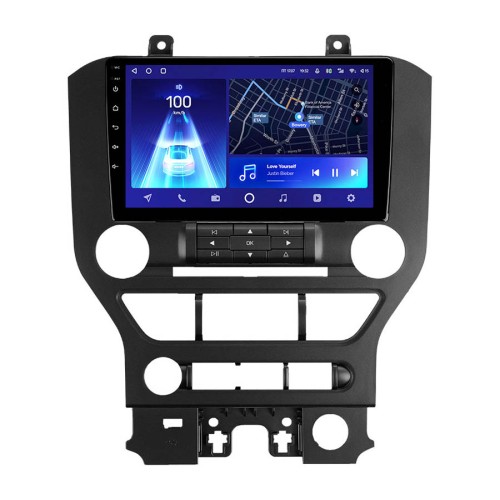 Штатная магнитола Teyes X1 Wi-Fi + 4G Ford Mustang VI S550 2014-2023 9" (F1) аварийка-кнопкой (2+32Gb)