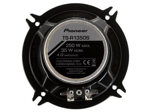 Pioneer TS-R1350S 3-х полосная коаксиальная акустика 13 см (пара)