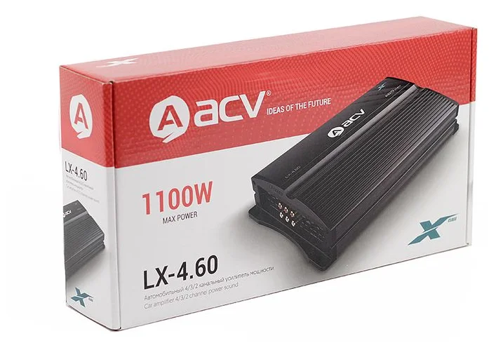 4-х канальный автомобильный усилитель ACV LX-4.60