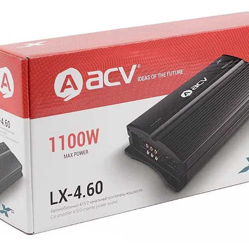 4-х канальный автомобильный усилитель ACV LX-4.60