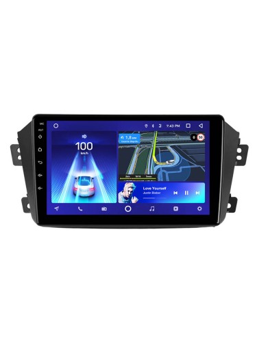 Штатная магнитола Teyes X1 Wi-Fi + 4G Geely Emgrand X7 1 GX7 EX7 2011-2019 9" (2+32Gb)
