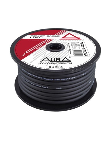 Силовой кабель AuRa PCC-T20B 20 мм2 (4AWG) 1м