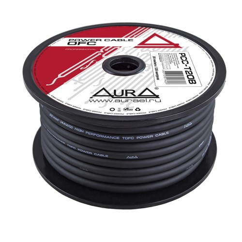 Силовой кабель AuRa PCC-T20B 20 мм2 (4AWG) 1м