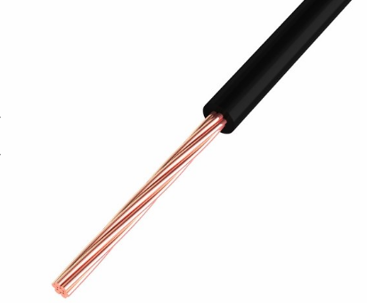 Провод монтажный ПГВА REXANT 1х0.75 мм² черный (1 метр)