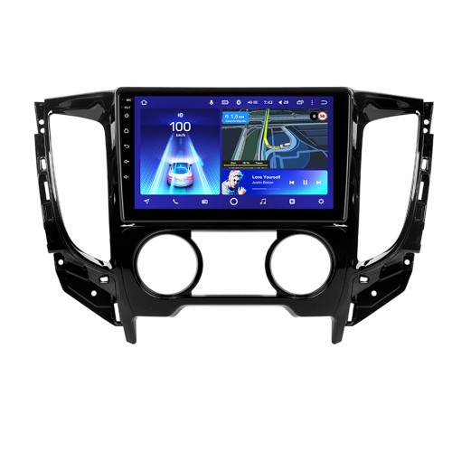 Штатная магнитола Teyes CC3 2K 360° Mitsubishi L200 5 2015-2019 9" (F1) авто с кондиционером