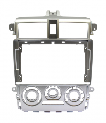Рамка для установки в Mitsubishi Colt, Colt Plus 2004 - 2012 9" дисплея Тип2 (Серая) (правый руль)