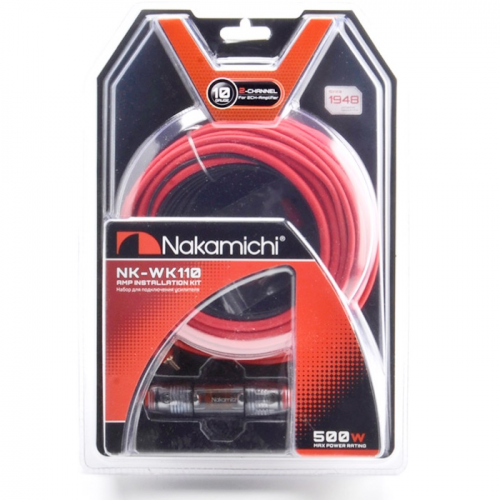 Nakamichi NK-WK110 набор проводов для подкл. 2х кан. усилителя 10Ga