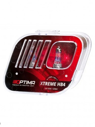 Галогенные лампы Optima Xtreme HB4 12V 55W 4200K (пара)