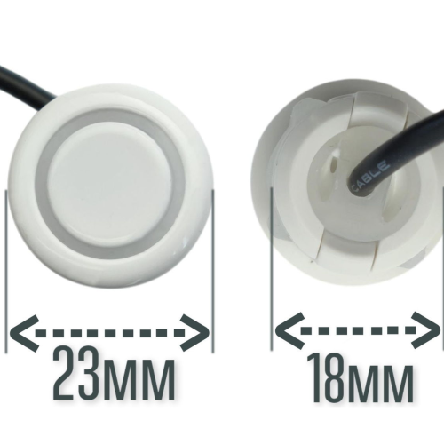 Сенсор для Wide Media APS-114WH задний белый