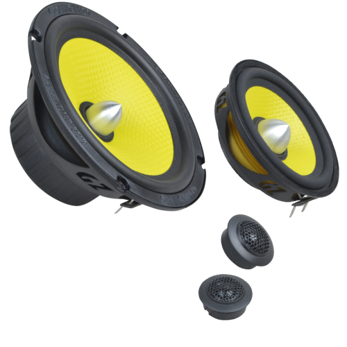 Ground Zero GZTC 165.3X-ACT  3-х полосная компонентная автомобильная акустика 16.5 см (комплект)