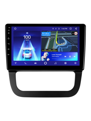 Штатная магнитола Teyes Тиайс CC4L with DTS® Audio 6+64G Volkswagen Jetta 5 2005-2010 (F3) для авто с климат контролем 10.2"