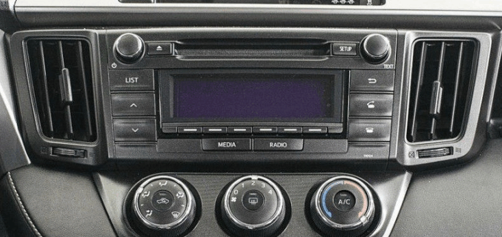 Переходная рамка для установки автомагнитолы Carav 22-343 TOYOTA RAV4 2013-2019 (Левый руль) 10"