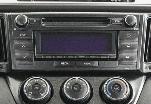 Переходная рамка для установки автомагнитолы Carav 22-343 TOYOTA RAV4 2013-2019 (Левый руль) 10&quot;