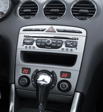 Переходная рамка для установки автомагнитолы Carav 22-353 PEUGEOT (308) 2007-2013, (408) 2011+ 9"