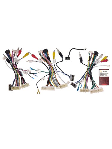 Комплект проводов для установки в Nissan 2014+ (основной, антенна, мультируль, CAN, CAM360)
