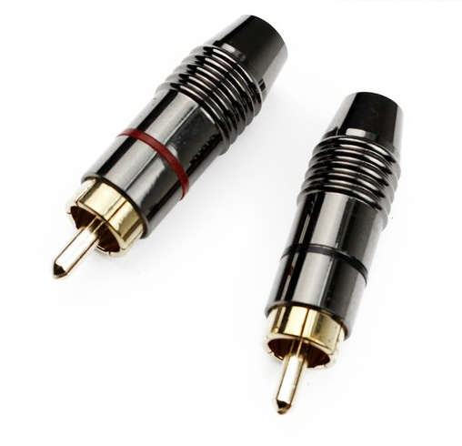 AUDIO NOVA RCA.4CC RCA коннектор, для сигнальных кабелей D=8мм, медный (1 штука)