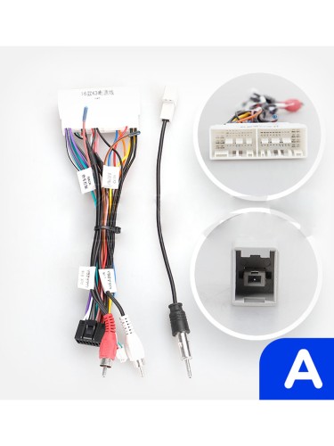 Установочный комплект Teyes для Kia RIO 4 2016-2020 9" (Вариант A) авто без штатной камеры