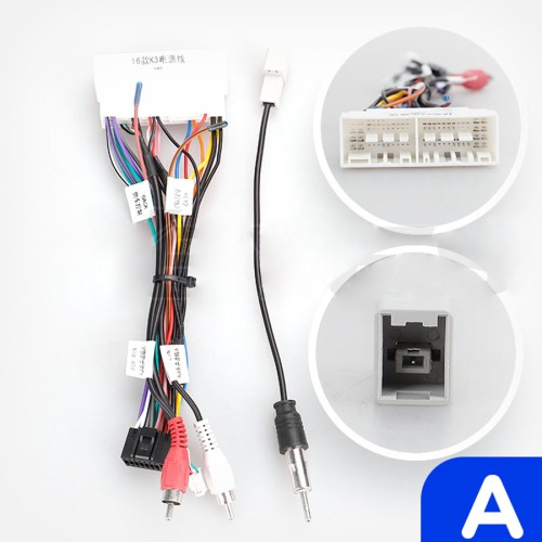 Установочный комплект Teyes для Kia RIO 4 2016-2020 9&quot; (Вариант A) авто без штатной камеры