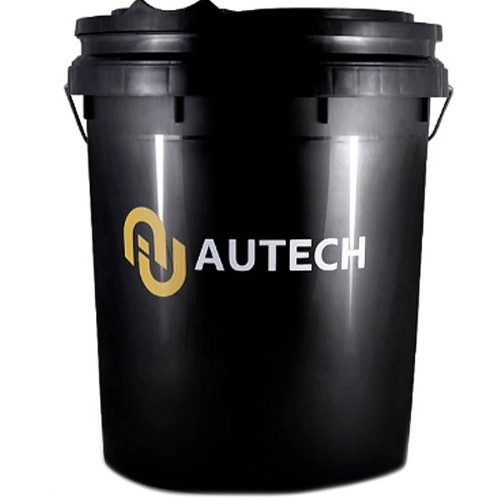 AuTech - ведро для мойки полировальных кругов 18л, черный