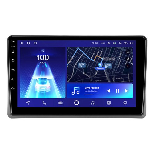 Штатная магнитола Teyes X1 Wi-Fi + 4G Toyota Land Cruiser 10 J100 100 1998-2007 9" (2+32Gb)