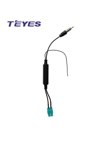 Двойной переходник для подключения штатной антенны к магнитоле AUDI - MERCEDES-BENZ - SEAT - SKODA - VW 2002+ (all models) / BMW 2001+ (all models) /