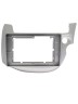 Рамка для установки магнитолы Honda Fit 2007-2013 10" (правый руль) серый