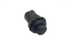 Кнопка d12mm с фиксацией черная 250V 1,5A off-on