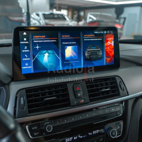 Штатная магнитола Radiola для BMW 3-series/4-series  (F30/F31/F32/F34/F35/F36) 2012-2016 12,3" NBT 