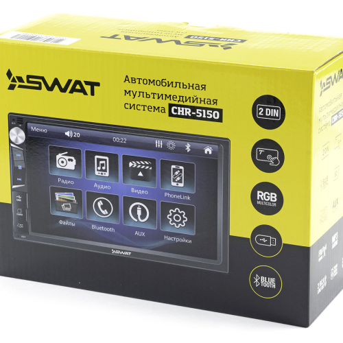 Магнитола (головное устройство) 2Din SWAT CHR-5150