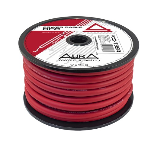 Силовой кабель AuRa PCC-T35R 35 мм2 (2AWG) 1м