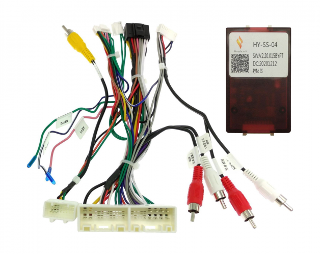 Комплект проводов для установки в Hyundai, Kia 2010+ (основной, антенна, CAN, CAM 16 pin, AMP)