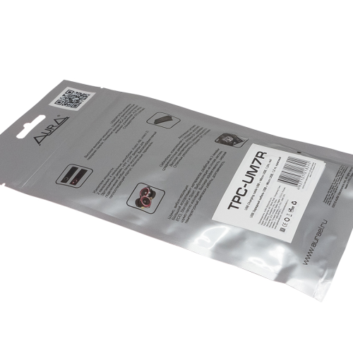 Кабель питания USB-microUSB AuRa TPC-UM7R 1.2м красный