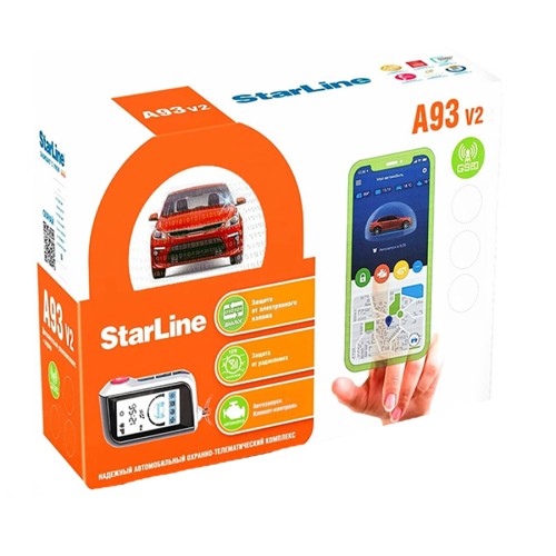 Автосигнализация StarLine A93 V2 GSM