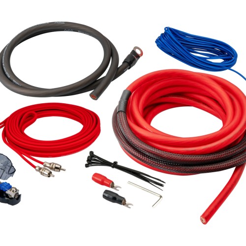 Комплект для подключения 2-х канального усилителя AurA VENOM AMP-4504