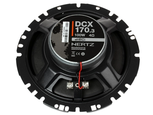 Hertz DCX 170.3 2-х полосная коаксиальная акустика 17 см (пара)