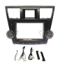 Установочный комплект Wide Media 9" для Toyota Highlander 2007-2013 c кнопкой авар. останов.