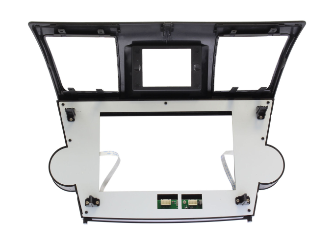 Установочный комплект Wide Media 9" для Toyota Highlander 2007-2013 c кнопкой авар. останов.