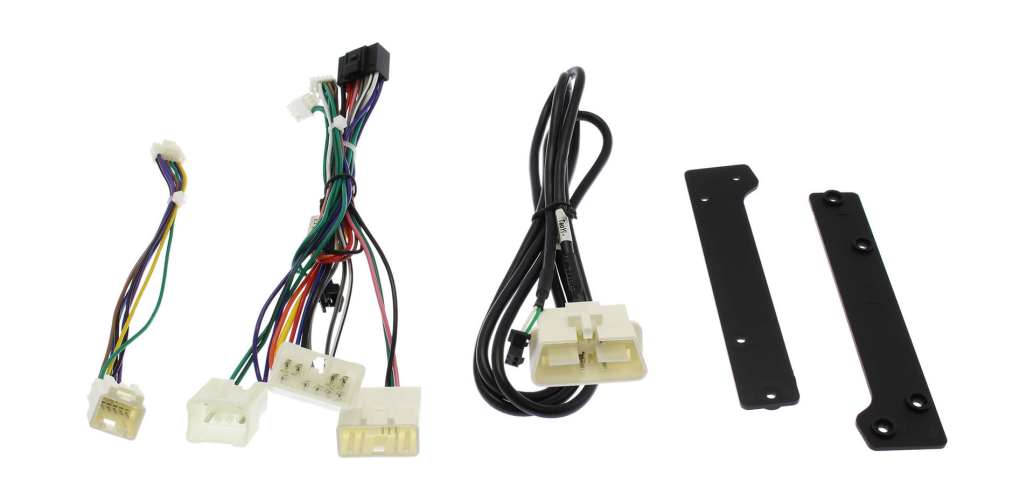 Установочный комплект Wide Media 9" для Toyota Highlander 2007-2013 c кнопкой авар. останов.